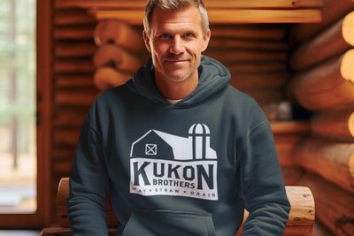 man wearing kukon hoodie