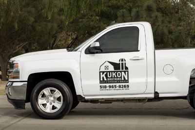 kukon branded pickup truck